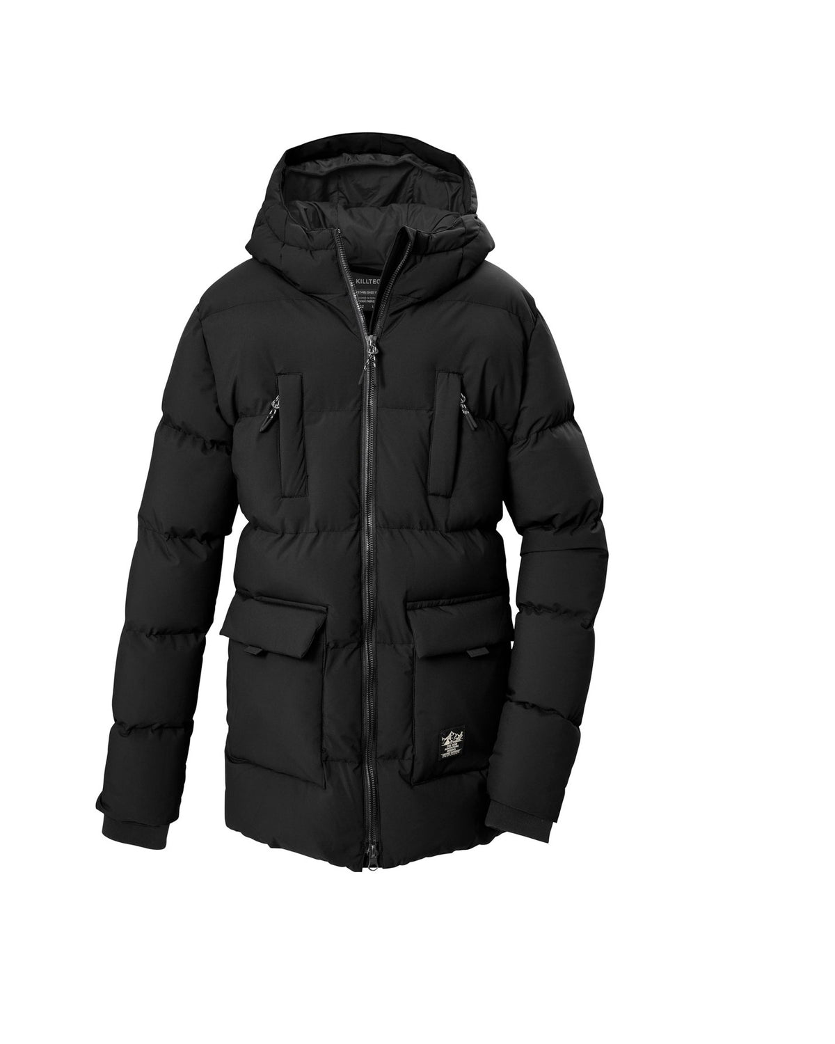 Killtec Jungen Steppparka KOW 159 Schwarz