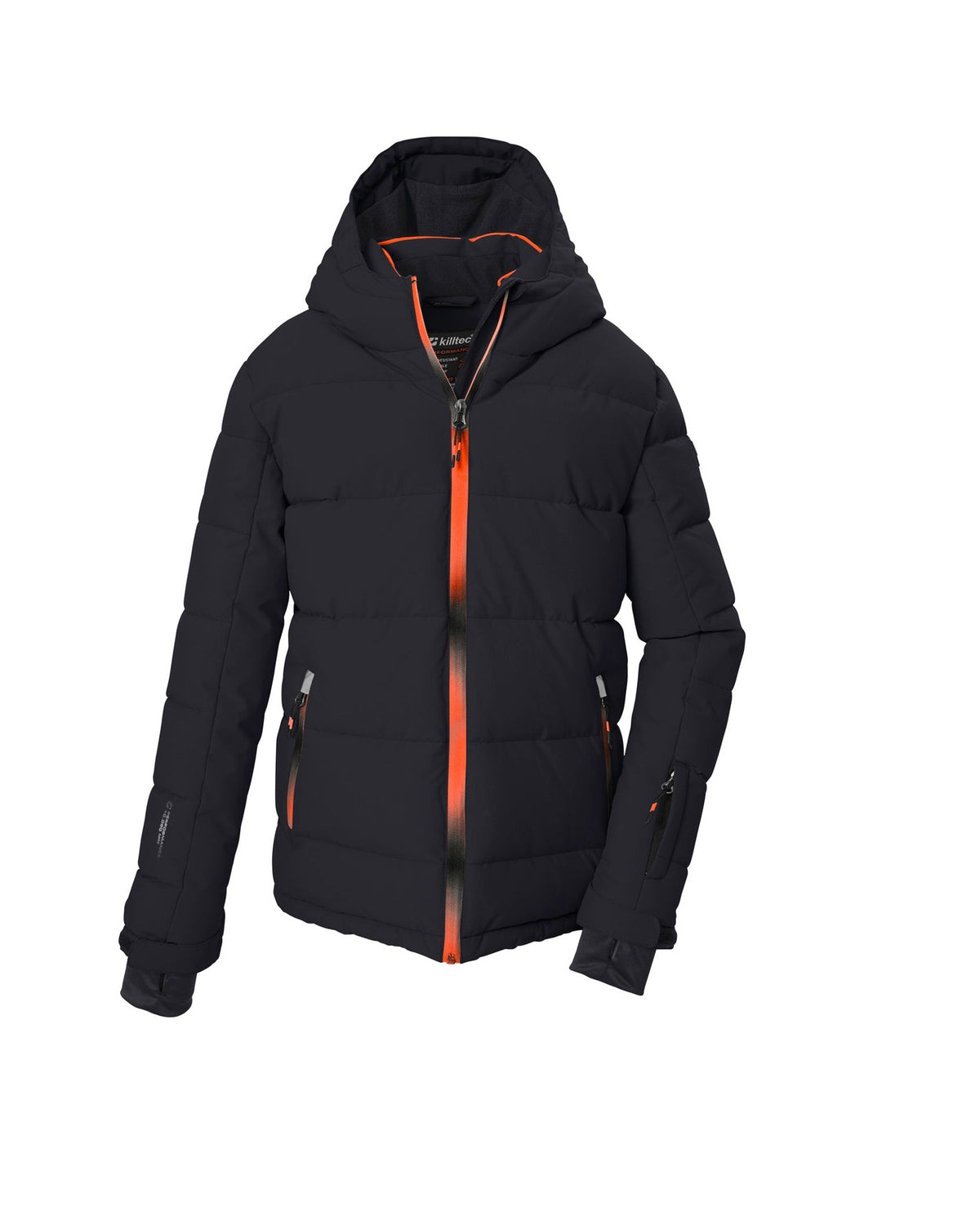 Killtec Jungen Ski-Steppjacke KSW 203 Schwarz