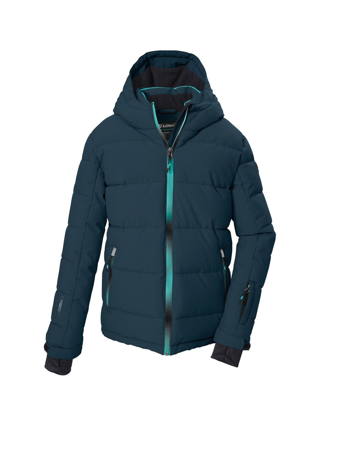 Killtec Jungen Ski-Steppjacke KSW 203 Petrol
