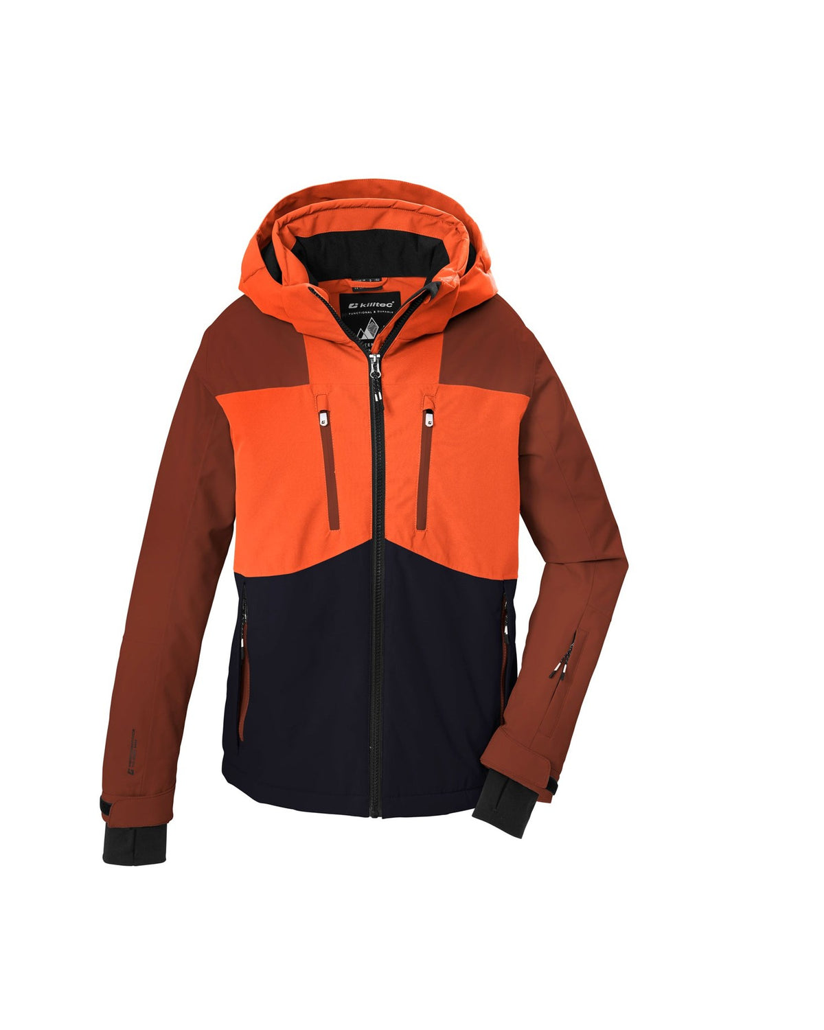 Killtec Jungen Skijacke KSW 216 Kastanie